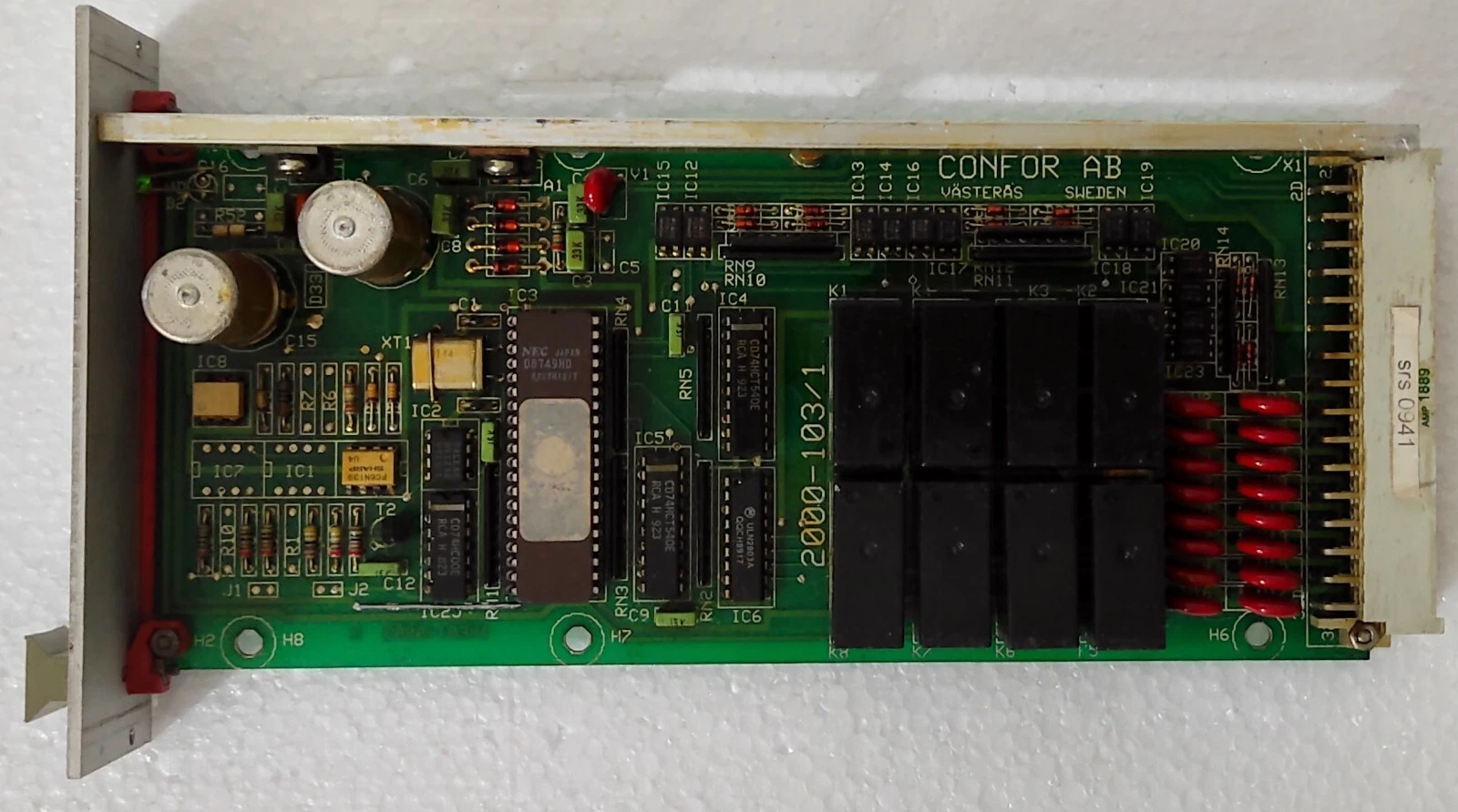 SAAB Stal Electronic 2000 1891 714 KK EXU PCB P/N 8537011412 H  SAAB StalElectro
